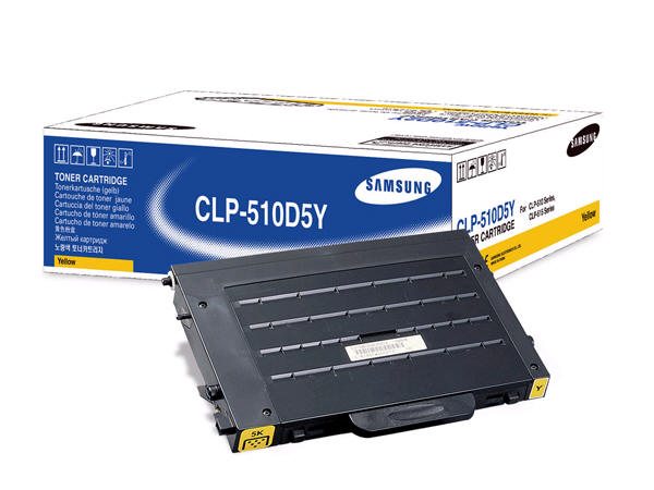 Заправка картриджа Samsung CLP-510D5Y (Yellow)