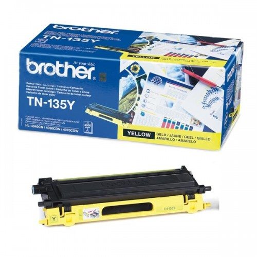 Заправка картриджа Brother TN-135Y (Yellow)
